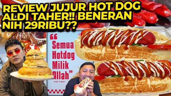 Odadog, Inovasi Baru Aldi Taher, Hotdog Berbalut Odading yang Bikin Penasaran